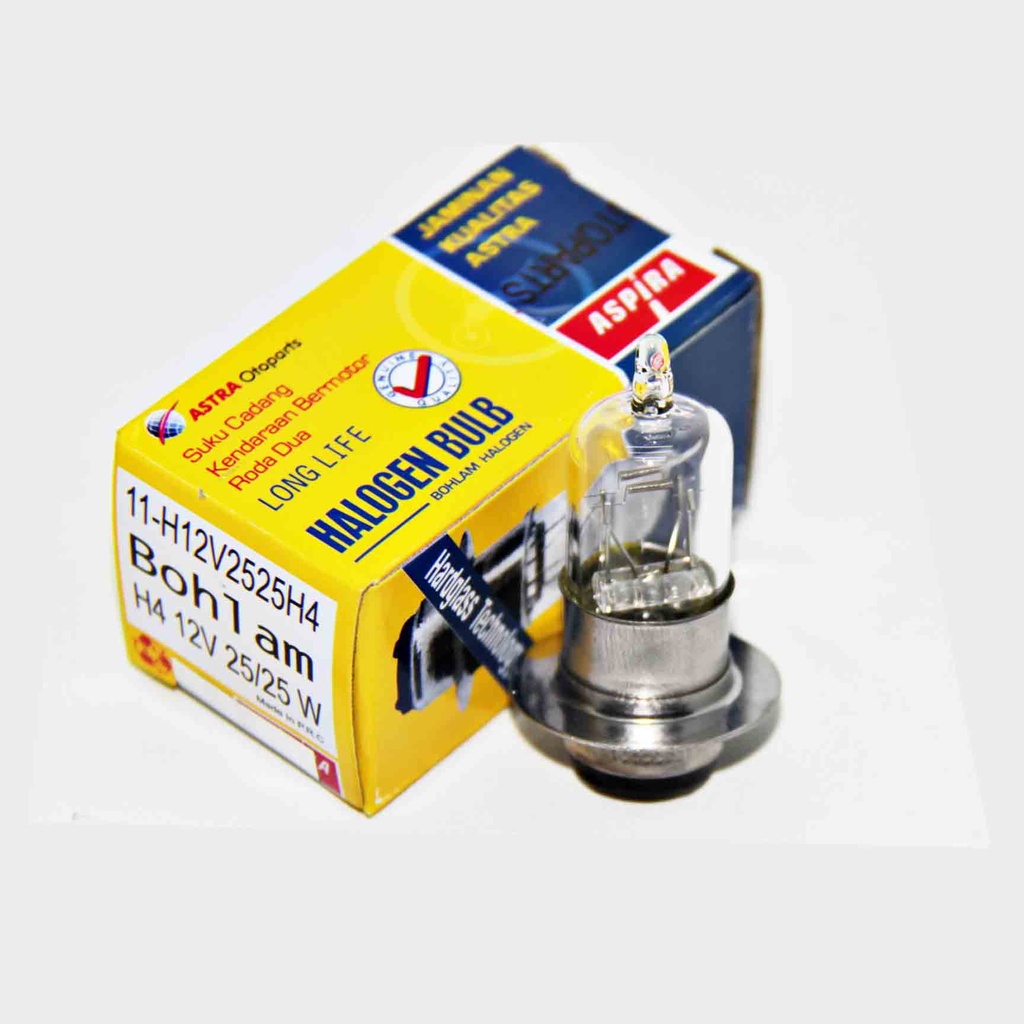 ASPIRA BULB 12-25/25 H4 KODE 11-H12V2525
