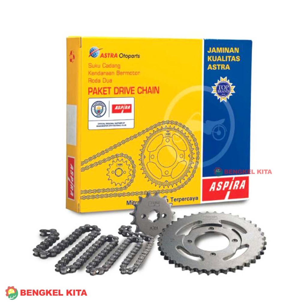 ASPIRA GEAR SET MEGAPRO N/H2-412PA-KYE-1100