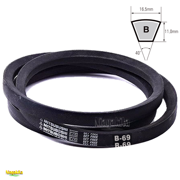 Mitsuboshi V Belt B69