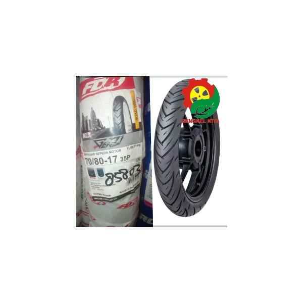 FDR BAN LUAR 70/80-17 GENZI