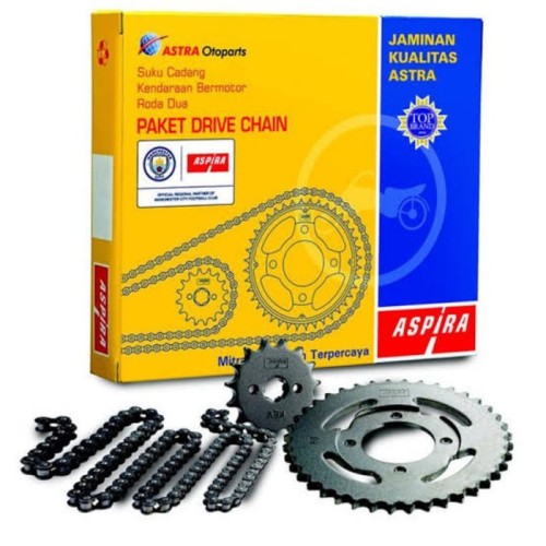 ASPIRA GEAR SET SUPRA FIT/REVO ( GEAR 40)/H2-412PA-KTL-111H